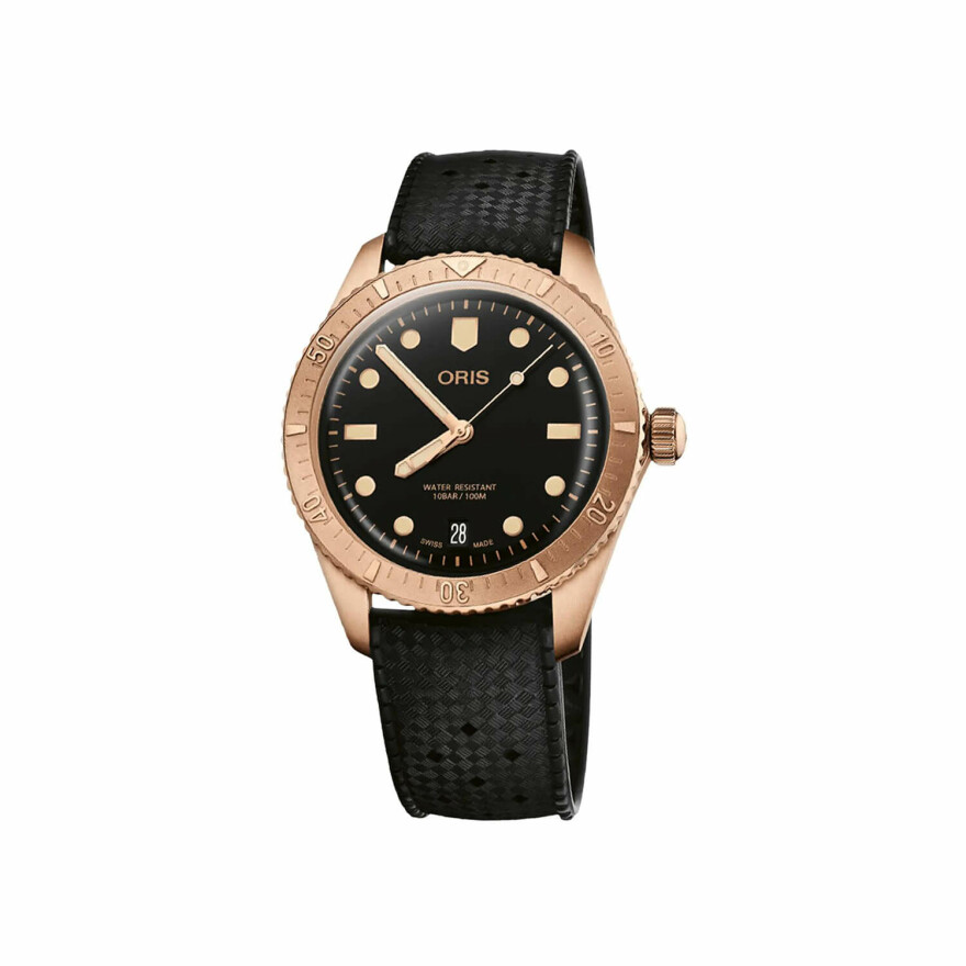 Montre Oris Divers Sixty-Five Date Bronze