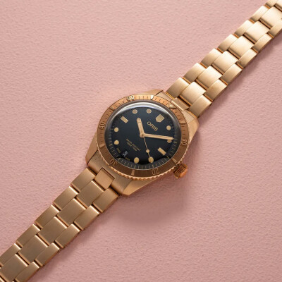 Montre Oris Divers Sixty-Five Date Bronze