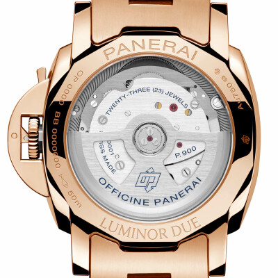 Montre Panerai Luminor Due TuttoOro Luna 38mm