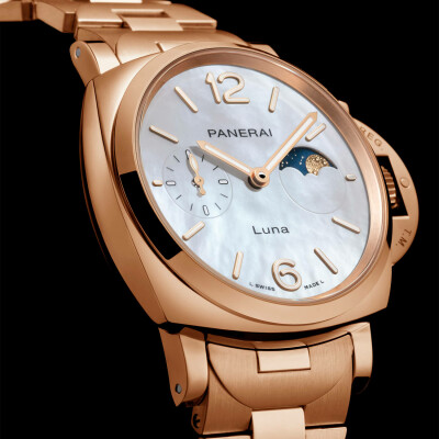 Montre Panerai Luminor Due TuttoOro Luna 38mm