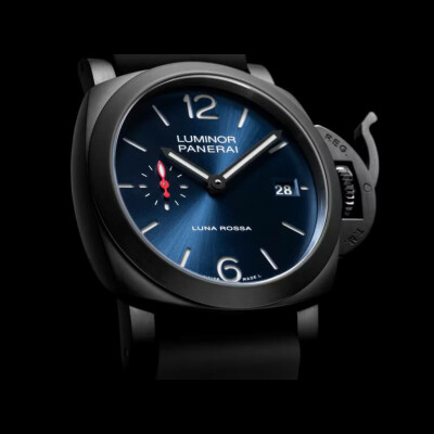 Panerai Luminor Quaranta Steel DLC Luna Rossa watch