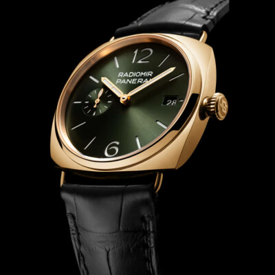 Panerai Radiomir Quaranta yellow gold watch