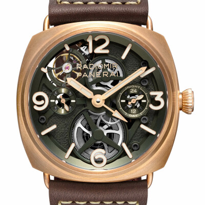 Montre Panerai Radiomir Tourbillon Bronzo 45mm