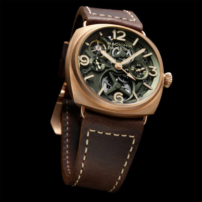 Montre Panerai Radiomir Tourbillon Bronzo 45mm