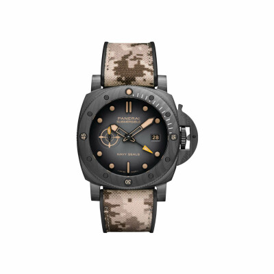 Montre Panerai Submersible Navy SEALs GMT Carbotech™