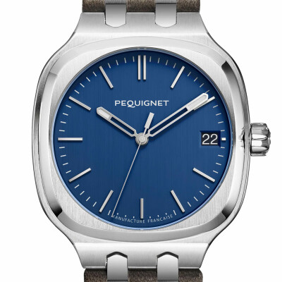 Montre Pequignet Concorde Bleu Marine 36mm