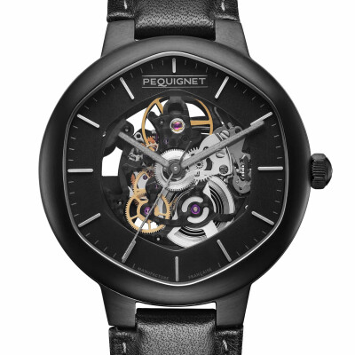 Pequignet Exagone Fantôme Squelette 4470544 watch