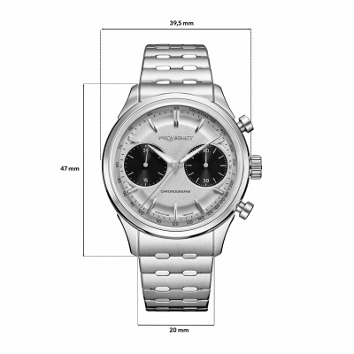 Montre Pequignet Royale Paris Chrono 39.5mm 9120513
