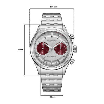Montre Pequignet Royale Paris Chrono 39.5mm 9120413
