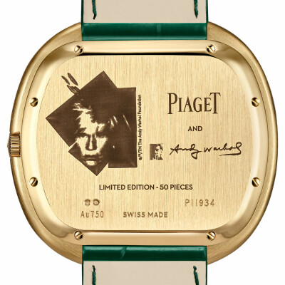 Montre Piaget Andy Warhol Collage Édition Limitée