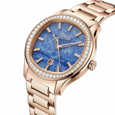 Montre Piaget Polo Date Quartz Bleu