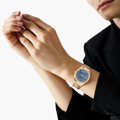 Montre Piaget Polo Date Quartz Bleu