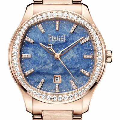 Montre Piaget Polo Date Quartz Bleu