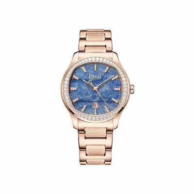 Montre Piaget Polo Date Quartz Bleu