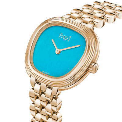 Montre Piaget Sixtie Turquoise Or Rose
