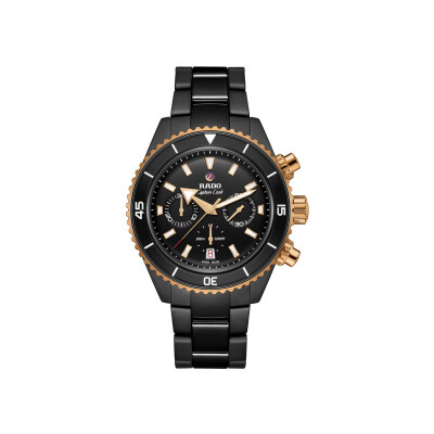 Montre RADO Captain Cook High-Tech Ceramic Automatic Chronograph R32190153