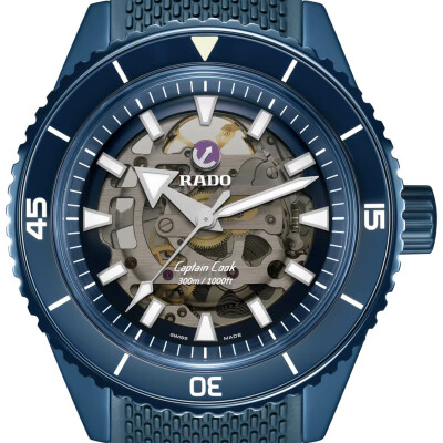 RADO Captain Cook High-Tech Ceramic Skeleton Automatic R32153209 watch