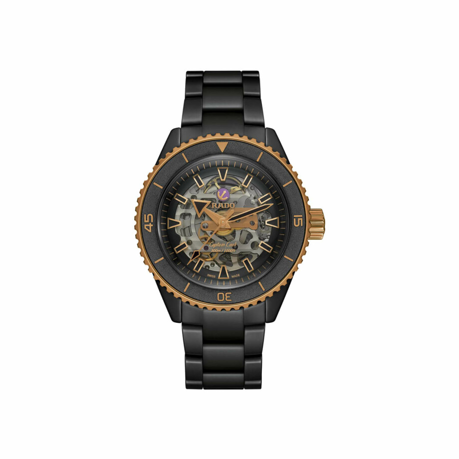 Montre RADO Captain Cook Automatic High-Tech Ceramic Skeleton R32192152