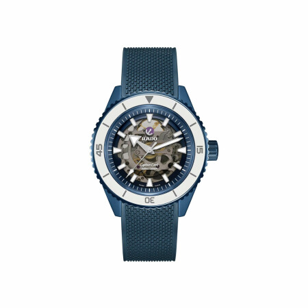 Montre RADO Captain Cook Automatic High-Tech Ceramic x England Cricket R32153208 Édition Limitée