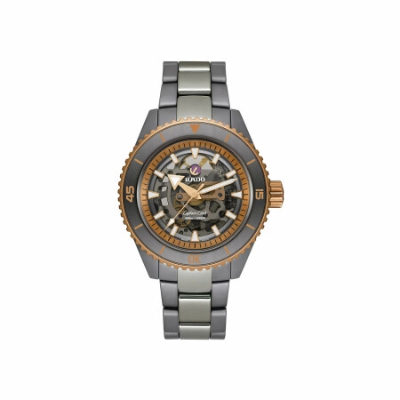 Montre RADO Captain Cook Automatic High-Tech Ceramic Skeleton R32148162