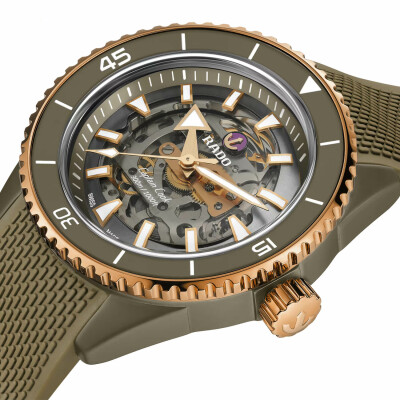 Montre RADO Captain Cook Automatic High-Tech Ceramic Skeleton R32150168