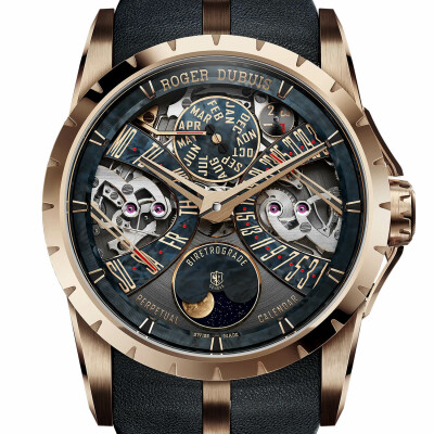 Montre Roger Dubuis Excalibur Calendrier Perpétuel Birétrograde 40mm Édition Limitée