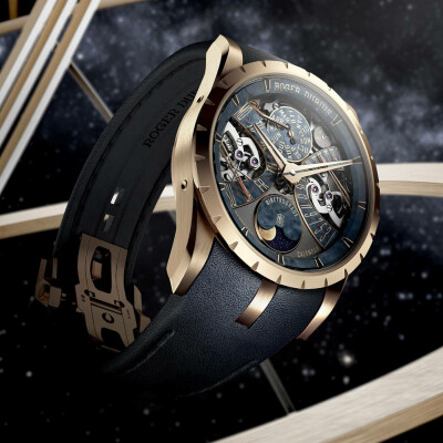 Montre Roger Dubuis Excalibur Calendrier Perpétuel Birétrograde 40mm Édition Limitée