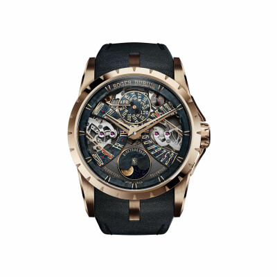 Montre Roger Dubuis Excalibur Calendrier Perpétuel Birétrograde 40mm Édition Limitée