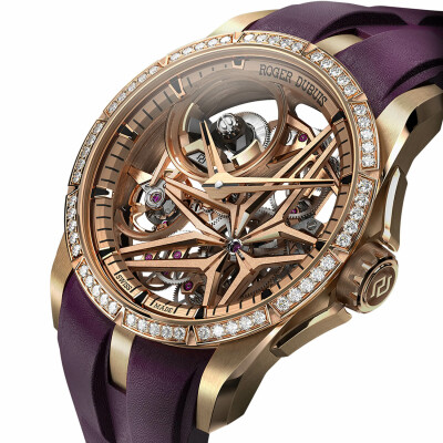 Roger Dubuis Excalibur Monobalancier Pink Gold 42mm watch
