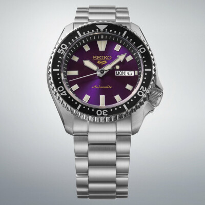 Montre Seiko 5 Sports SKX Edo Murasaki Édition Limitée 145ème anniversaire HDB003K1