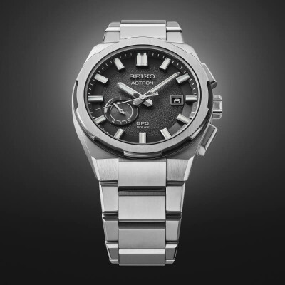 Montre Seiko Astron Quartz GPS Solaire cadran "Lune" SSJ025J1