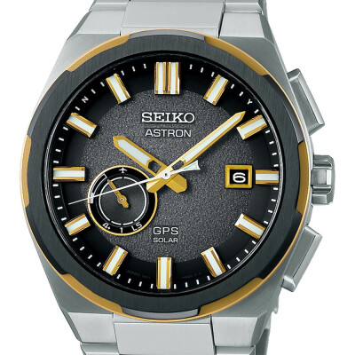 Montre Seiko Astron Quartz GPS Solaire cadran "Soleil" SSJ026J1