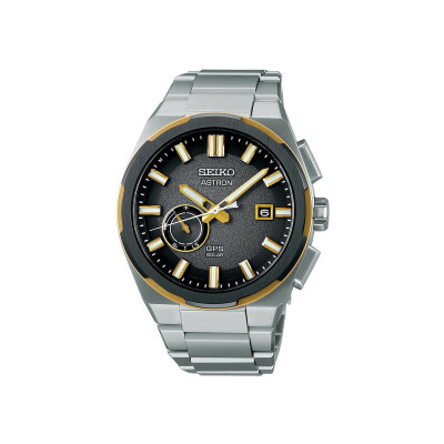 Montre Seiko Astron Quartz GPS Solaire cadran "Soleil" SSJ026J1