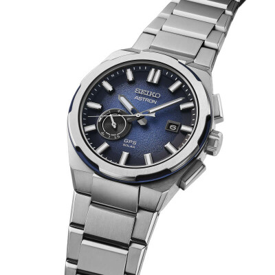 Montre Seiko Astron Quartz GPS Solaire cadran "Terre" SSJ023J1