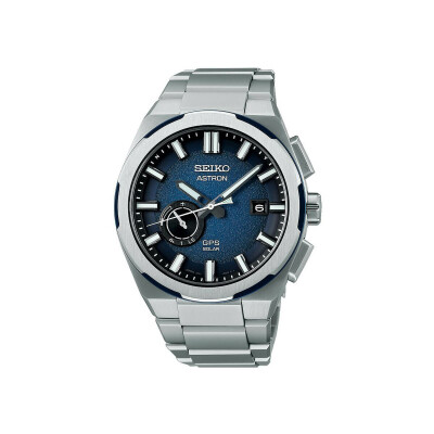 Montre Seiko Astron Quartz GPS Solaire cadran "Terre" SSJ023J1