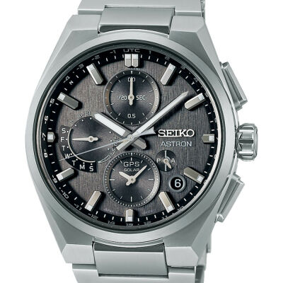 Montre Seiko Astron Quartz GPS Solaire SSH163J1