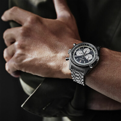 Montre Seiko Prospex Speedtimer Chronographe Automatique Noir Glossy SRQ053J1