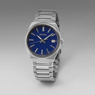 Montre Seiko Classique Quartz 3 Aiguilles SUR555P1