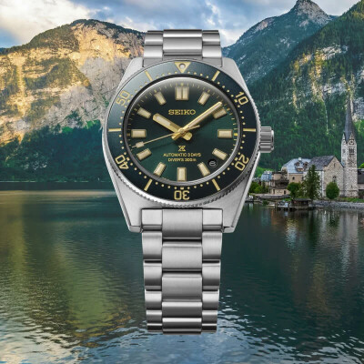 Montre Seiko Prospex Diver's 300M 1965 Heritage Lake Hallstatt Édition Limitée HBC010J1