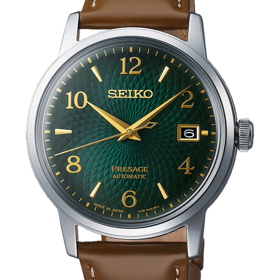 Montre Seiko Presage Cocktail Mojito SRPE45J1