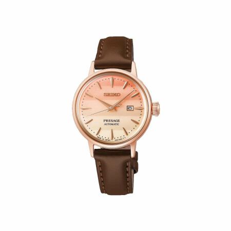 Montre Seiko Presage Cocktail Femme Star Bar Tokyo Magic Hour Édition Limitée SRE014J1