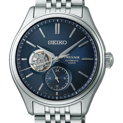 Montre Seiko Presage Classic Series Open Heart "Ai-Iro" SPB527J1