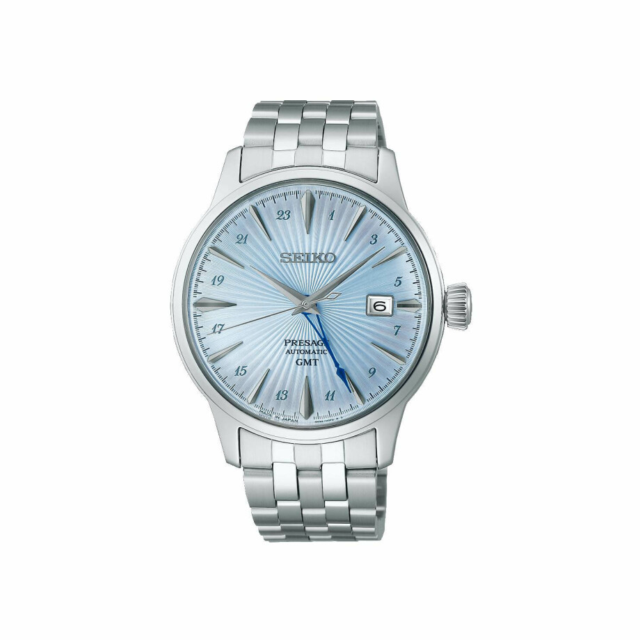 Montre Seiko Presage Style 60\'s GMT SSK037J1