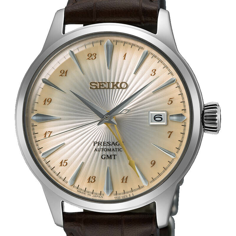 Montre Seiko Presage Cocktail GMT Acacia SSK041J1