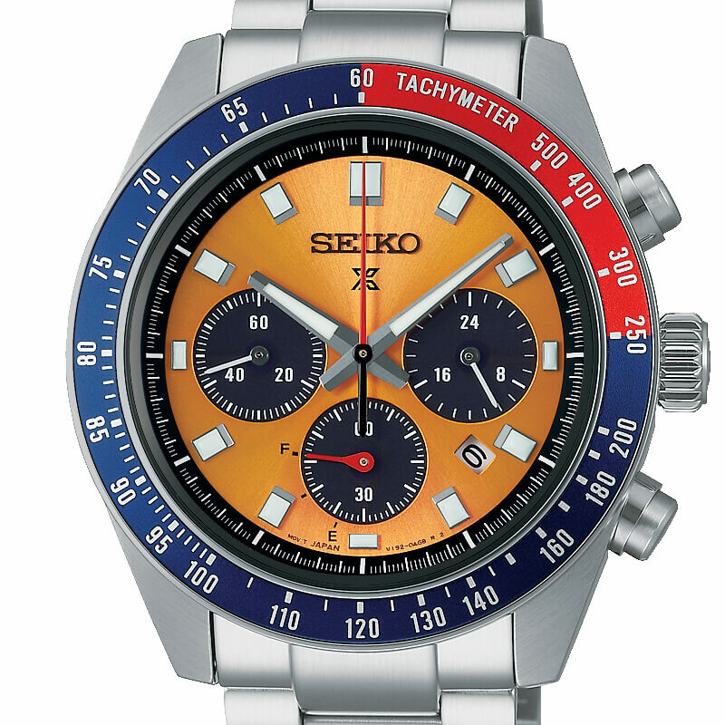 Montre Seiko Prospex "Pogue" Chronograph Quartz Solaire 1969 Ré-interprétation SSC947P1