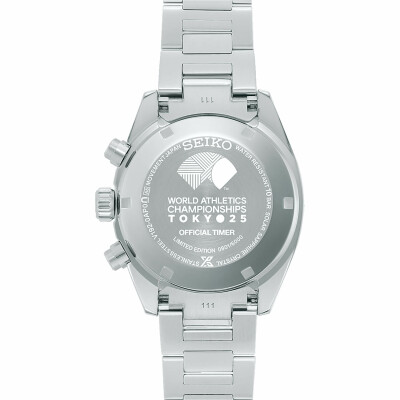 Montre Seiko Prospex Speedtimer Chronographe Solaire SSC955P1 Édition Limitée World Athletics Championships Tokyo 2025