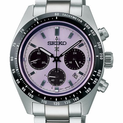 Montre Seiko Prospex Speedtimer Chronographe Solaire SSC955P1 Édition Limitée World Athletics Championships Tokyo 2025