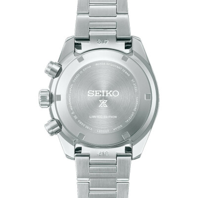 Montre Seiko Prospex Speedtimer Quartz Solaire Edo Murasaki Édition Limitée 145ème anniversaire HBJ005P1