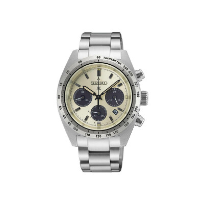 Montre Seiko Prospex Speedtimer "Motoring" Chronographe Quartz Solaire Édition Limitée Exclusive Europe SSC959P1