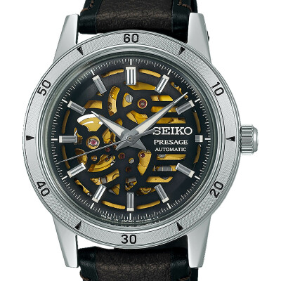 Montre Seiko Presage Style 60's Skeleton SSA461J1